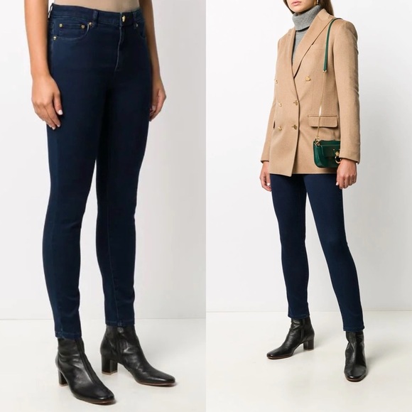 Michael Kors Mid-Rise Skinny Jeans - Picture 1 of 5
